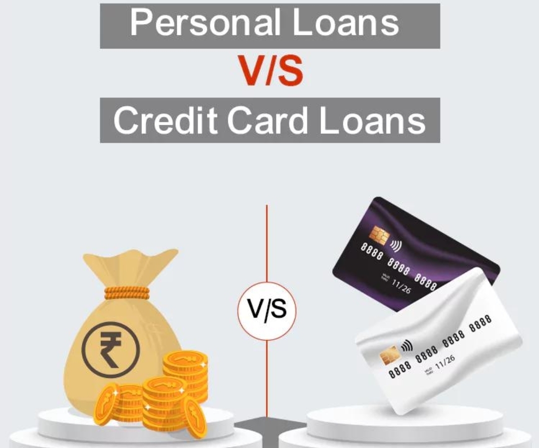 Personal Loan vs Credit Card Loan comparison