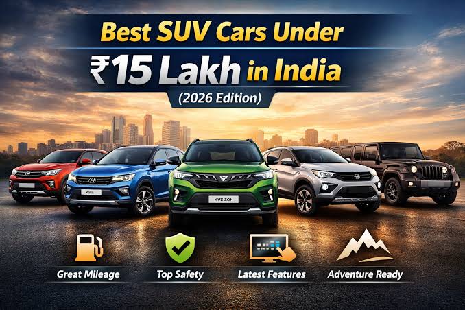 Best SUVs Under ₹15 Lakh in India