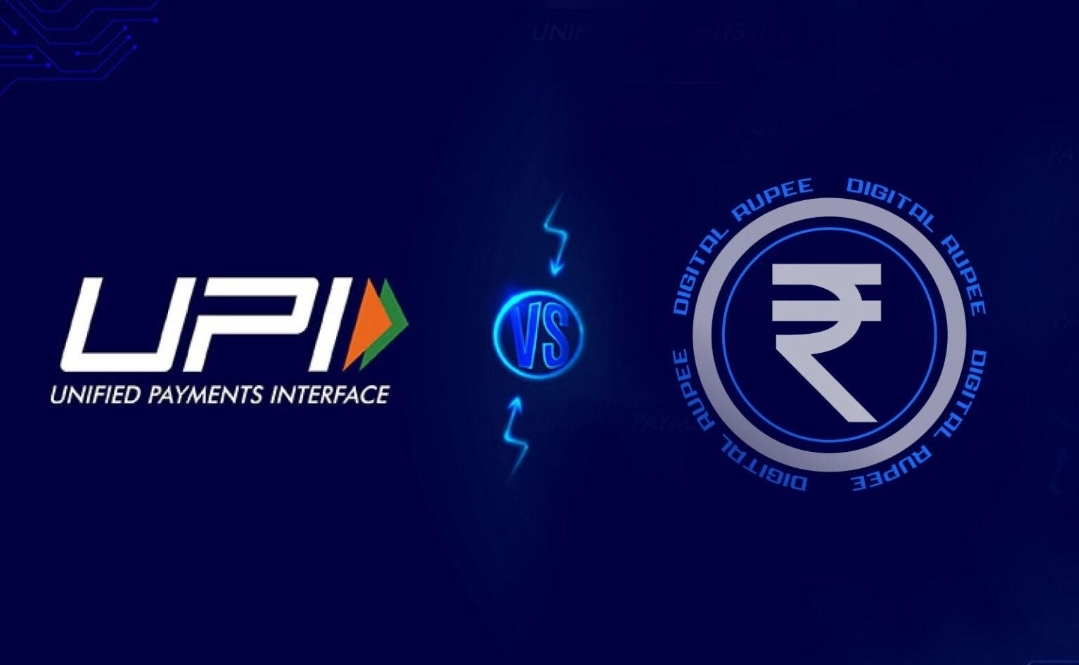 Digital Rupee vs UPI comparison